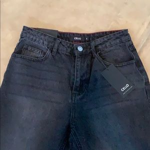 Fashion nova black mom jeans